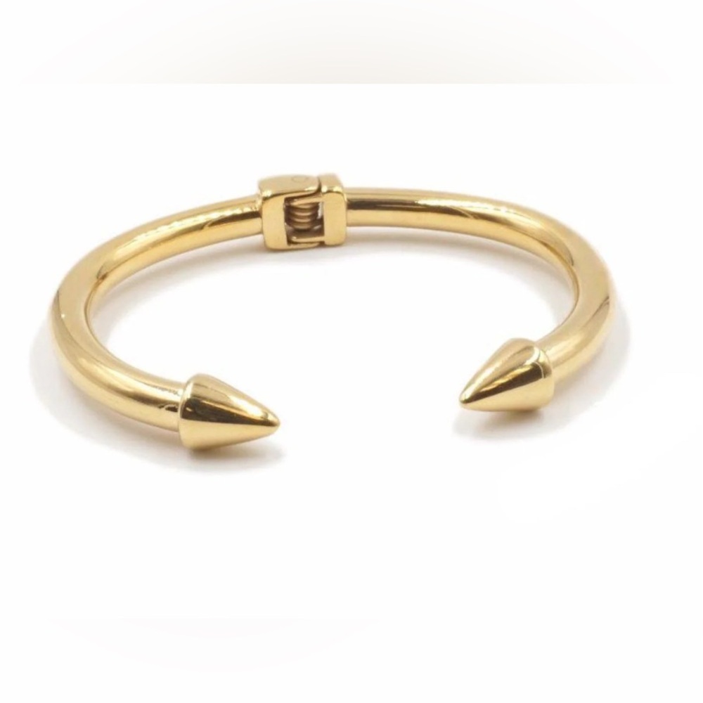 Kinsley Armelle Gold Spike Bracelet